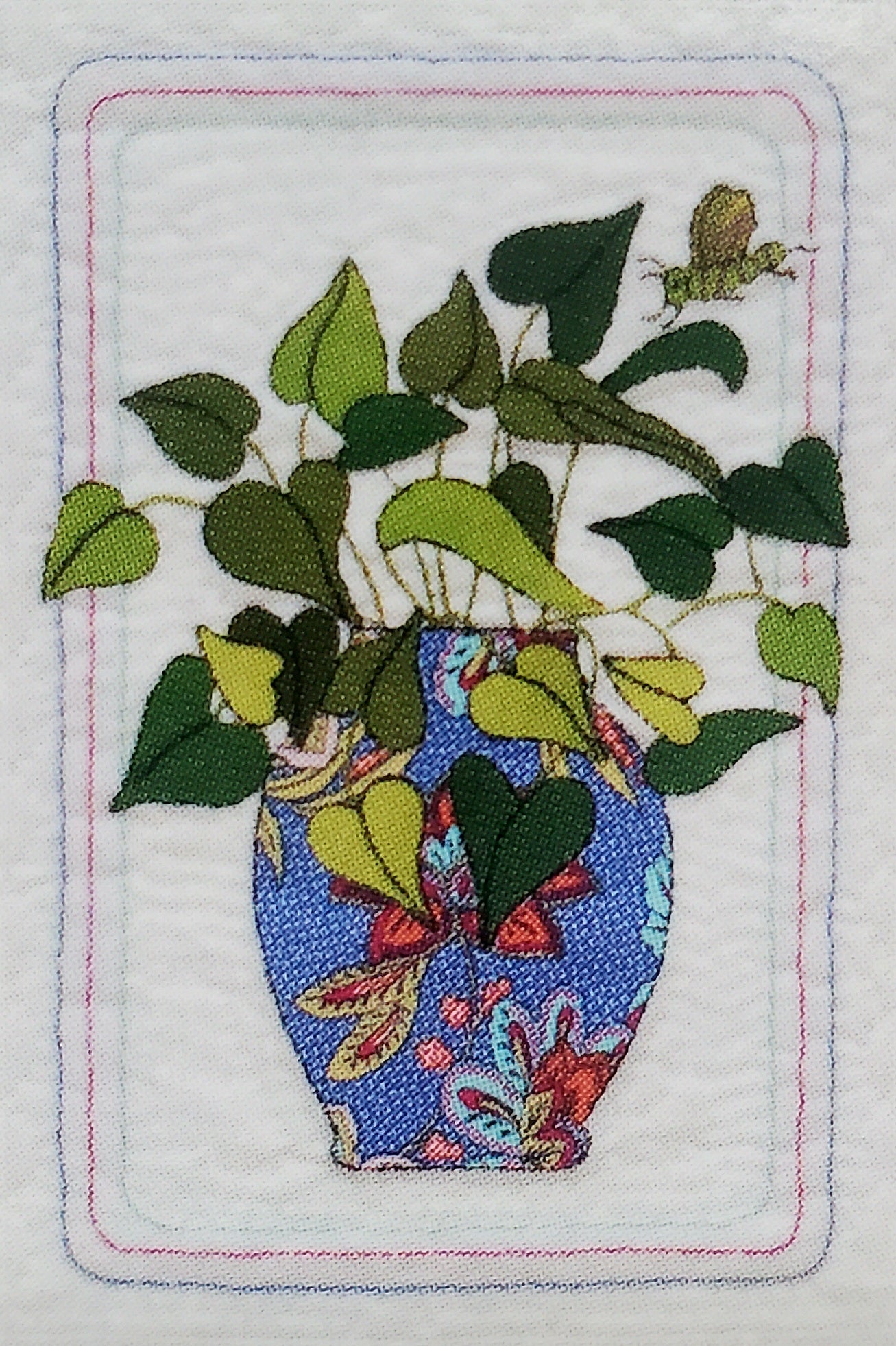 This exquisite design features a charming vase overflowing with lush pothos vines, adding a touch of nature and elegance to your quilting.

 

 

✨ Easy & Fun Techniques – Uses fusible appliqué for effortless assembly and embroidery embellishments to add depth and texture.

 

✨ Step-by-Step Instructions – Clear, detailed written directions make it simple for all skill levels to create this stunning block.

 

✨ Part of a Gorgeous Series – This is one block in my floral quilt series, so you can make it as a