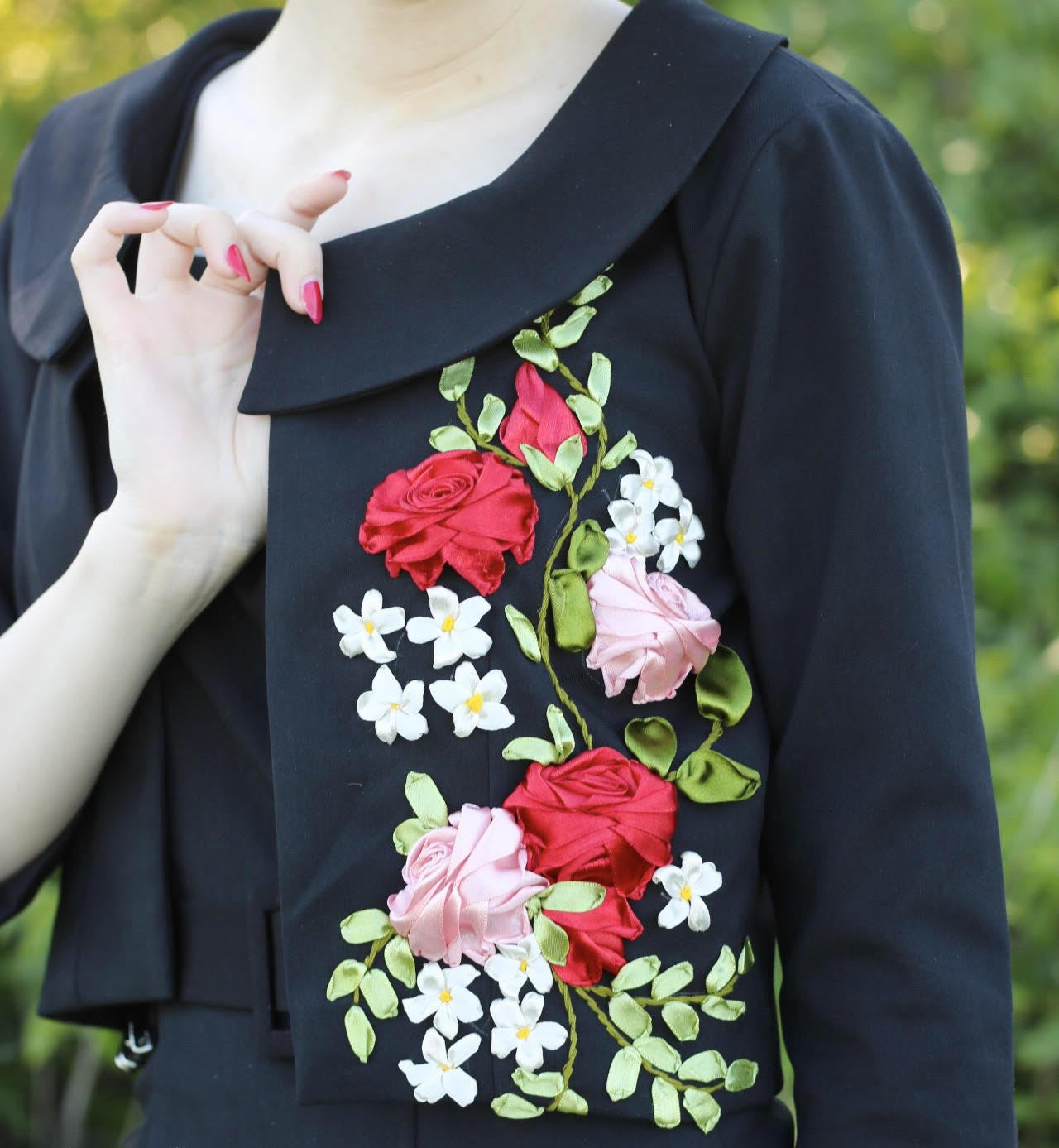 Floral Embroidery Service