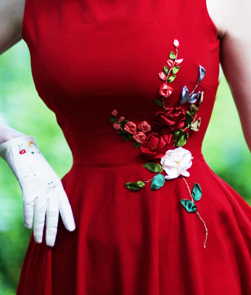 Floral Embroidery Service
