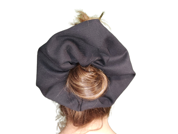 These durable scrunchies can store several small items at once. They’re the perfect size to hold a cell phone, spare keys, makeup, cash, bank cards, jewelry and more. Hide your valuables in plain sight. They will never know it was in there. The zipper is 7 inches long when closed, and the entire scrunchie is the pocket. If it fits through the zipper it will fit. Super unique and durable, the perfect gift.